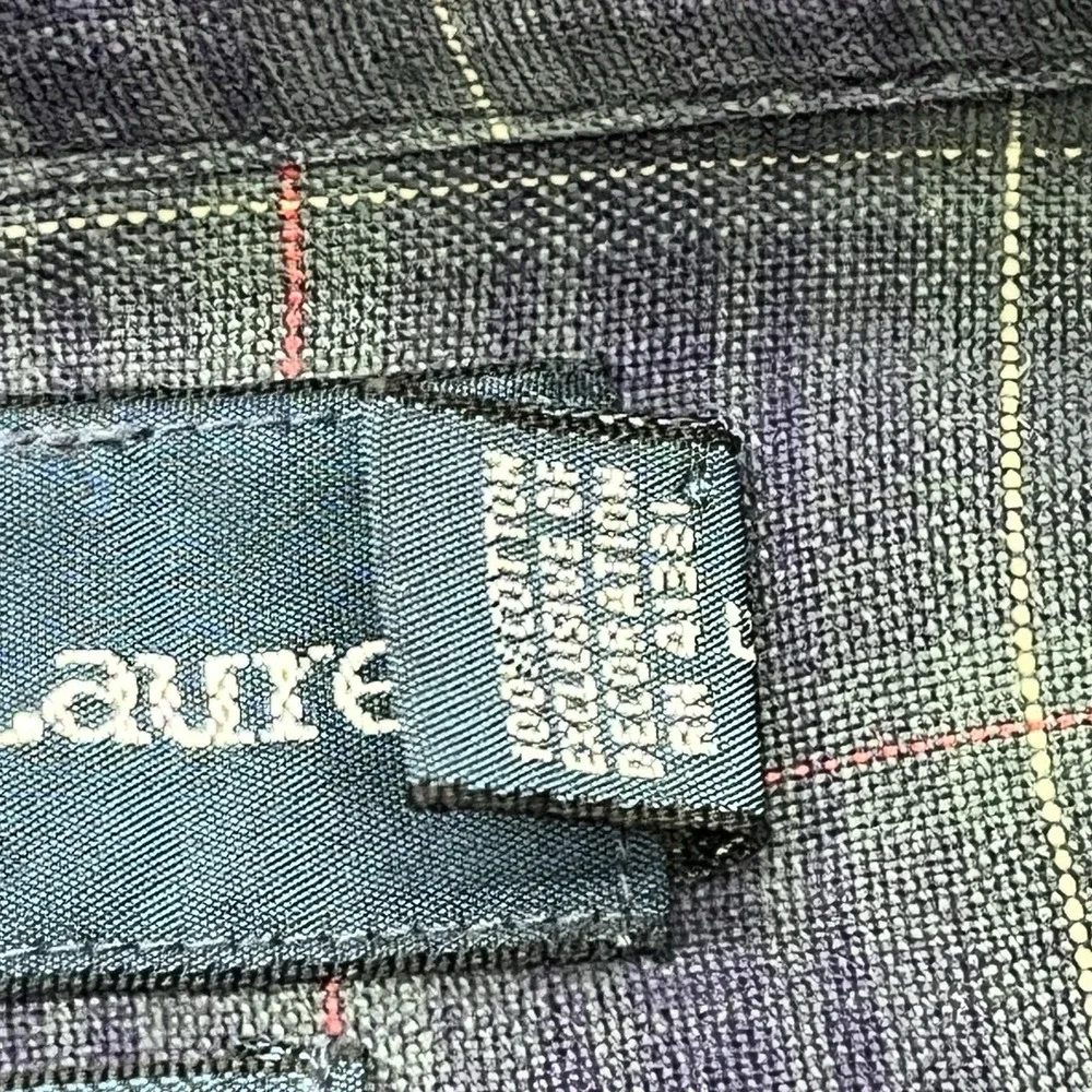 Polo Ralph Lauren Tartan Plaid Shirt Mens 2XLT Tall Classic‎ Fit Blue Green